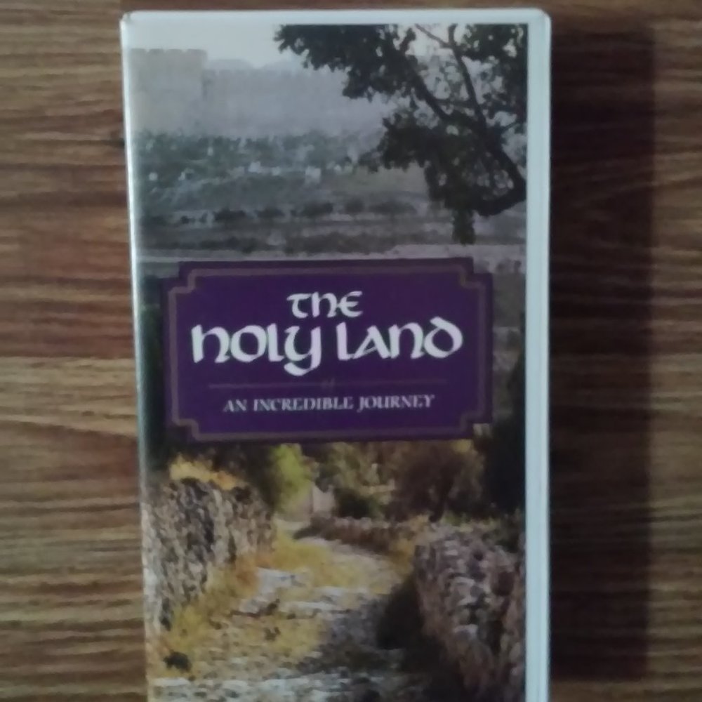 The Holy Land: An Incredible Journey VHS Tape UNUSED 1985 Readers Digest